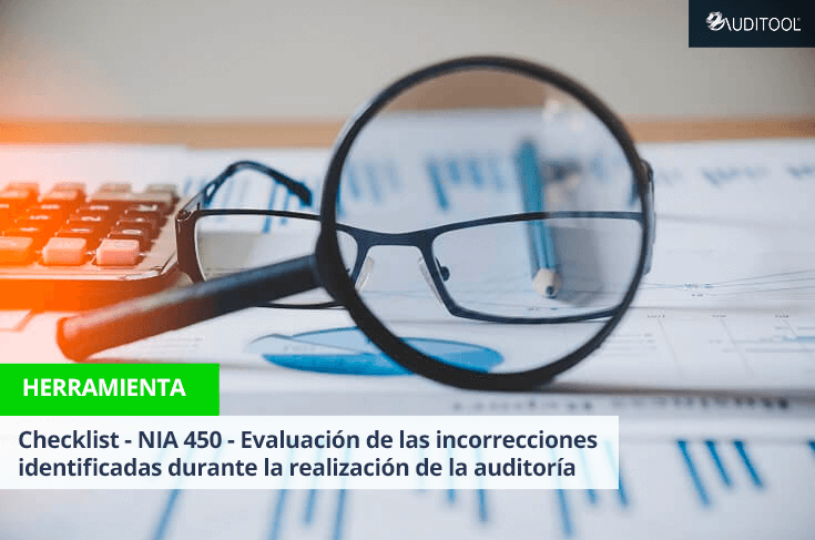 Checklist NIA 450 Evaluación de las incorrecciones